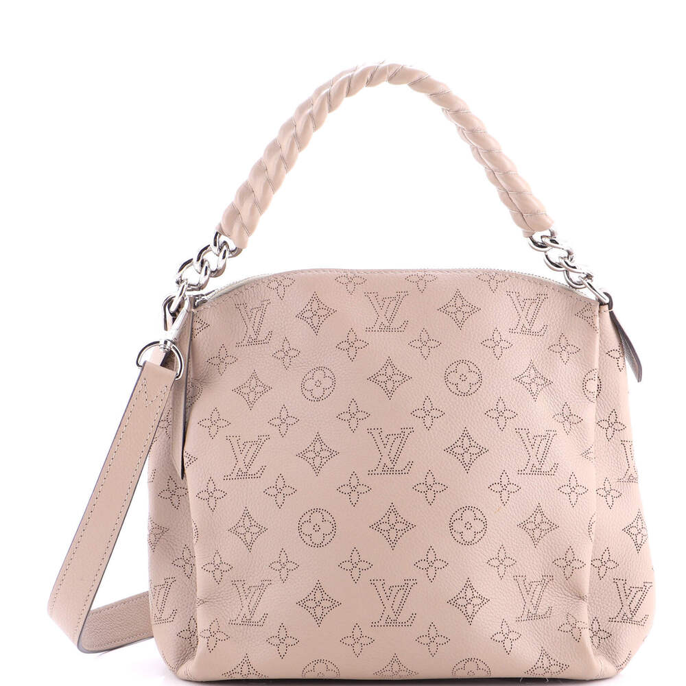 Louis Vuitton BB Babylone Handbag Mahina Leather